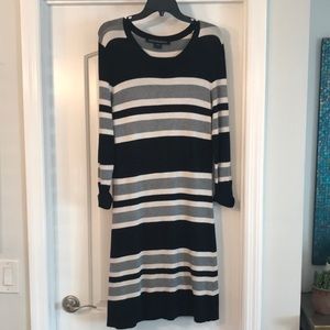French connection striped knit dress